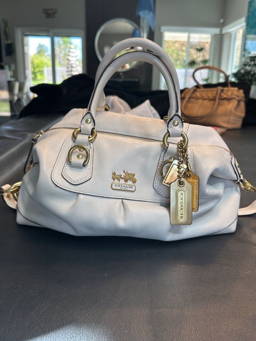 Coach Retail Madison-Sabrina- Excellent Condition + Dust Bag"). - Picture 8 of 9